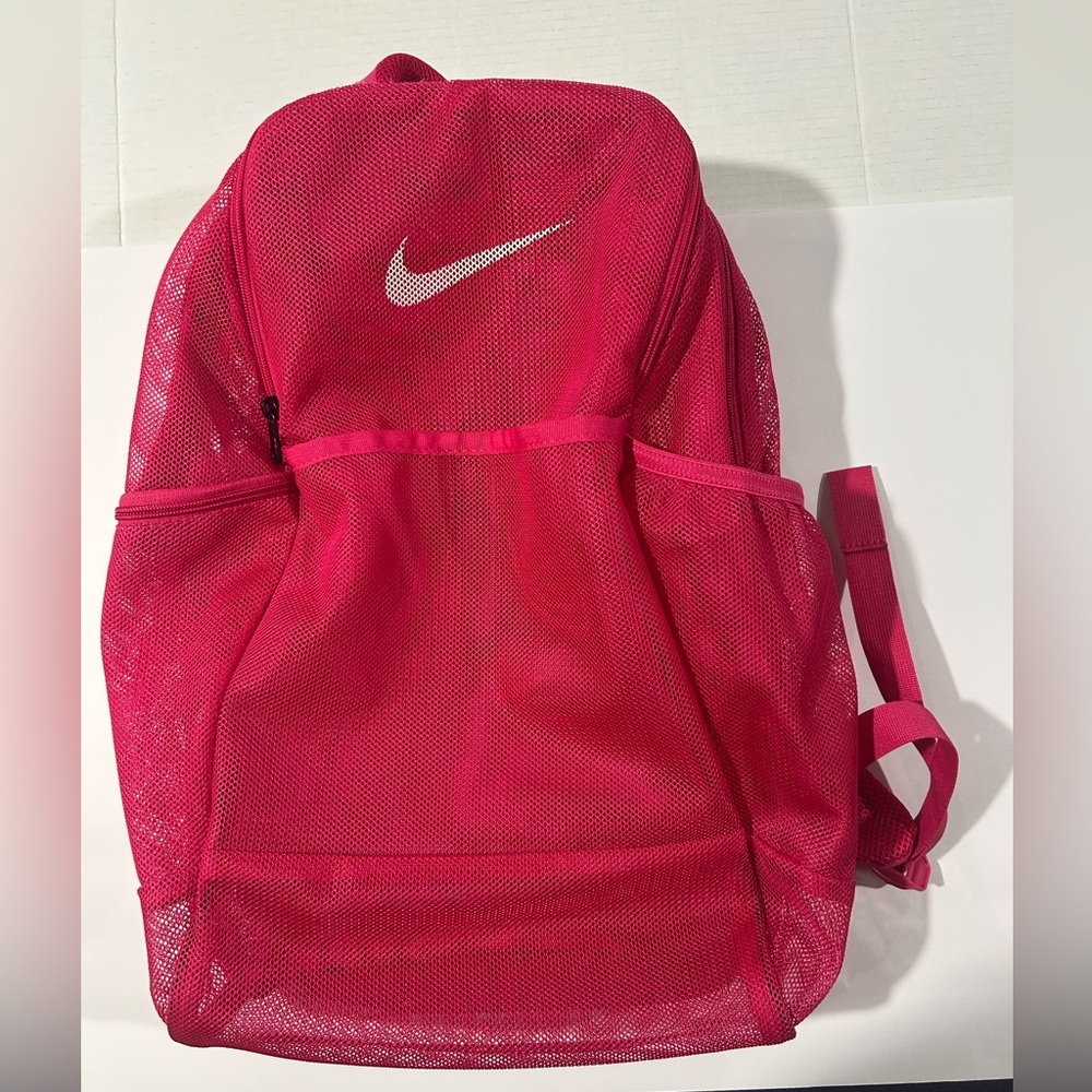Nike Fuchsia Mesh Backpack